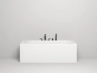 Ванна из искусственного камня Salini Fabia S-Sense 102611GRH 170x75см RAL снаружи